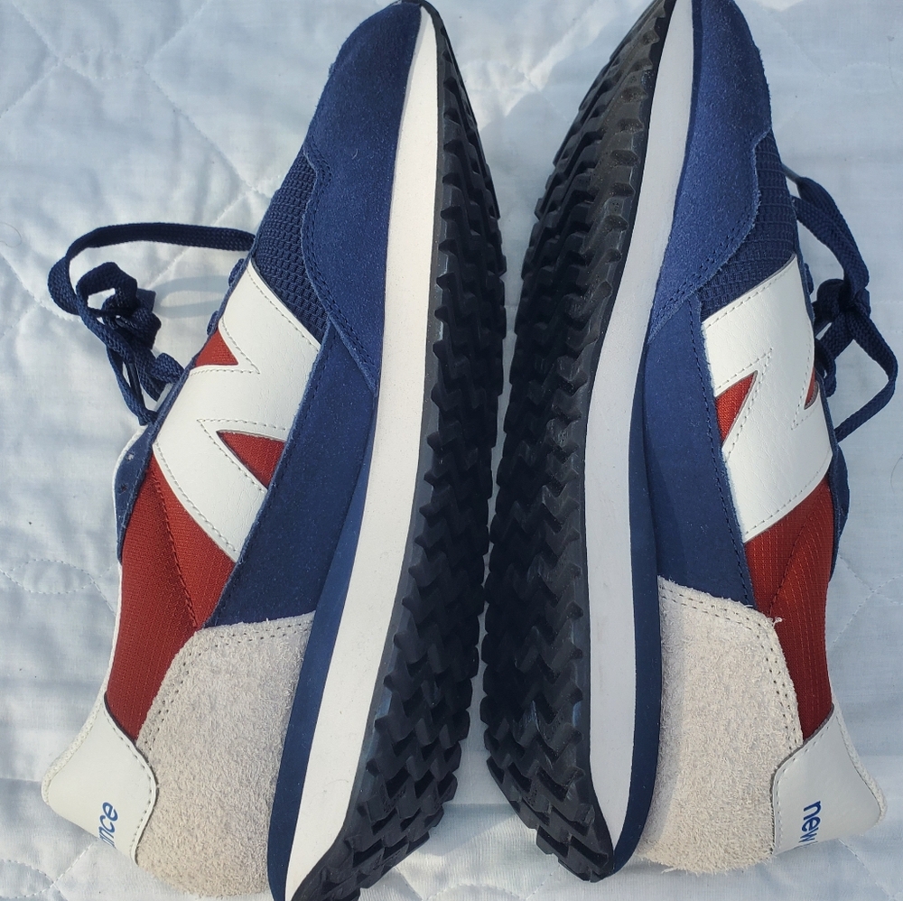 Men's New Balance 237 - Red, White, & Blue - Picture 7 of 10